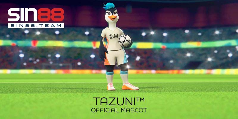 Linh vật World Cup 2023 là Tazuni