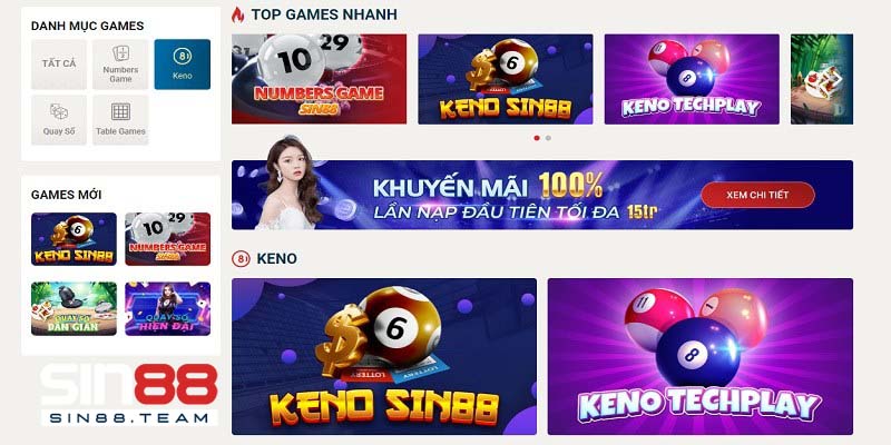 Ưu điểm nổi bật tạo nên thành công cho game nhanh Sin88